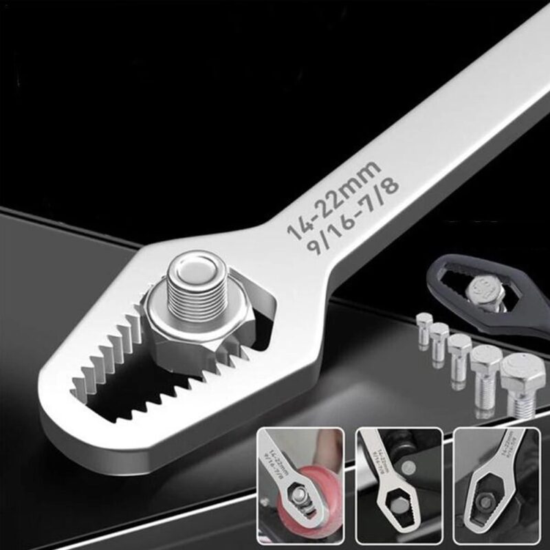 Double Head Self Tightening Multifunctional Wrench