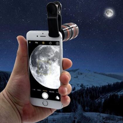 Mini Telephoto Phone Lens (8X/12X Optical Zoom)