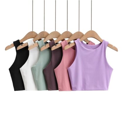 Women Slim Sexy Sleeveless Tops