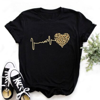 Summer Short Sleeve Women's T-Shirt Top