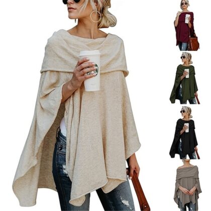 Women Solid Long Sleeve Pullover Tops T-shirt