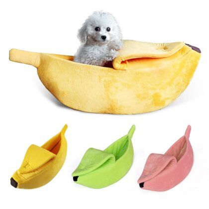 Funny Banana Dog Cat Bed