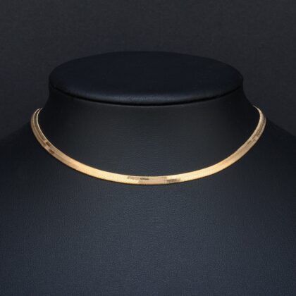 Stainless Steel 35+5cm Snake Choker Necklace Chain