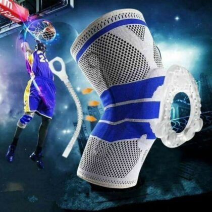 Silicone Spring Full Knee Brace Strap