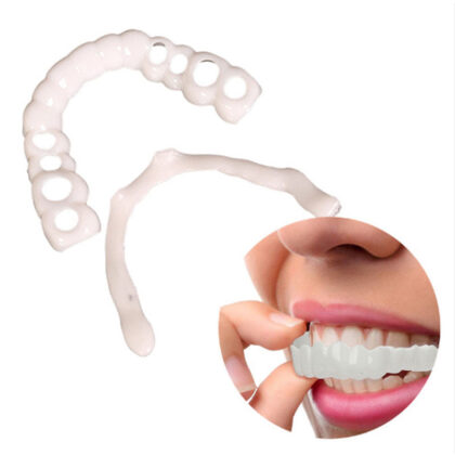 Natural Snap On Silicone Perfect Smile Teeth Veneers