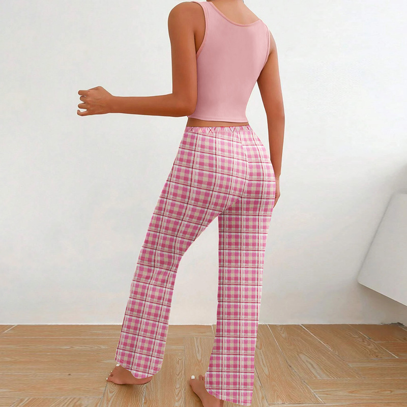 Spring Summer Women's Sleepwear | Casual Top Pajamas | Home Clothes - Image 5