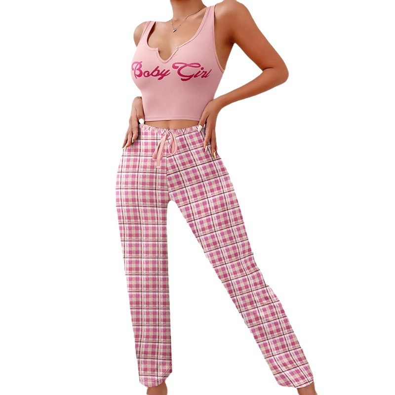 Spring Summer Women's Sleepwear | Casual Top Pajamas | Home Clothes - Image 8